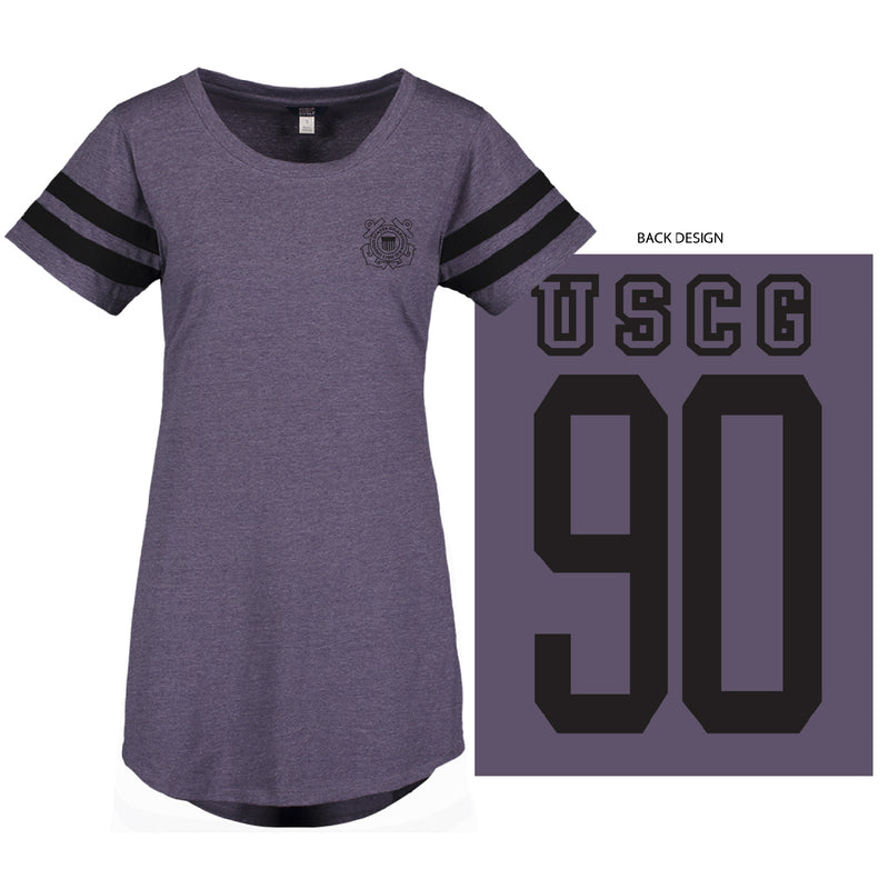 Coast Guard Womens Emblem Cassidy Short Sleeve T-Shirt