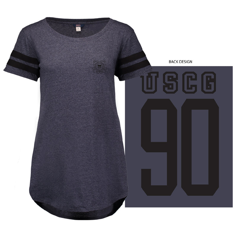 Coast Guard Womens Emblem Cassidy Short Sleeve T-Shirt