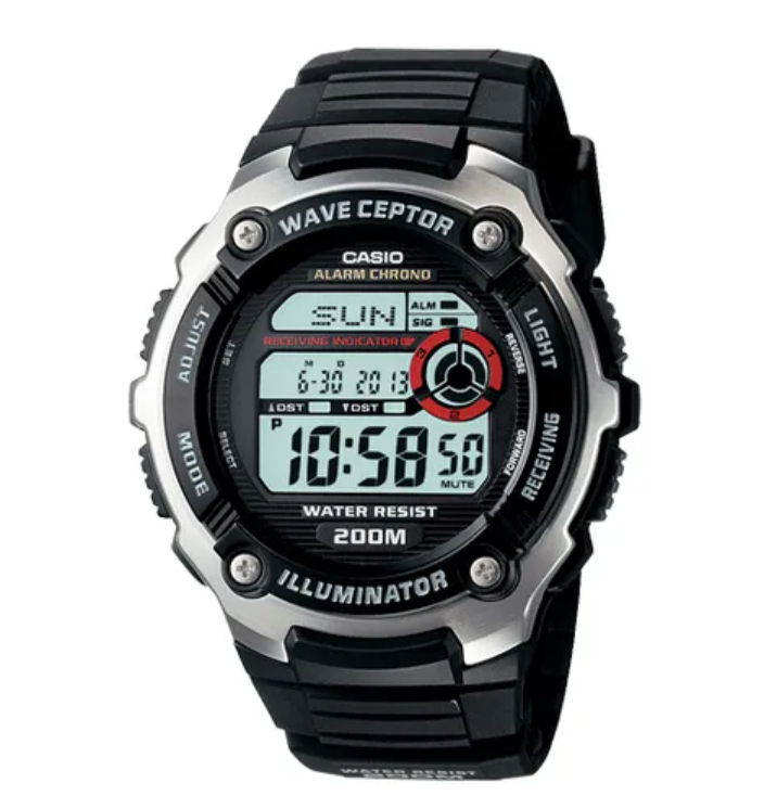 Casio Mens WV-200A-1AVCF Wave Ceptor Watch