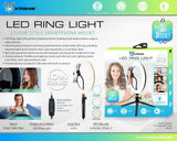 Xtreme LED Ring Light with Phone Mount - 10"