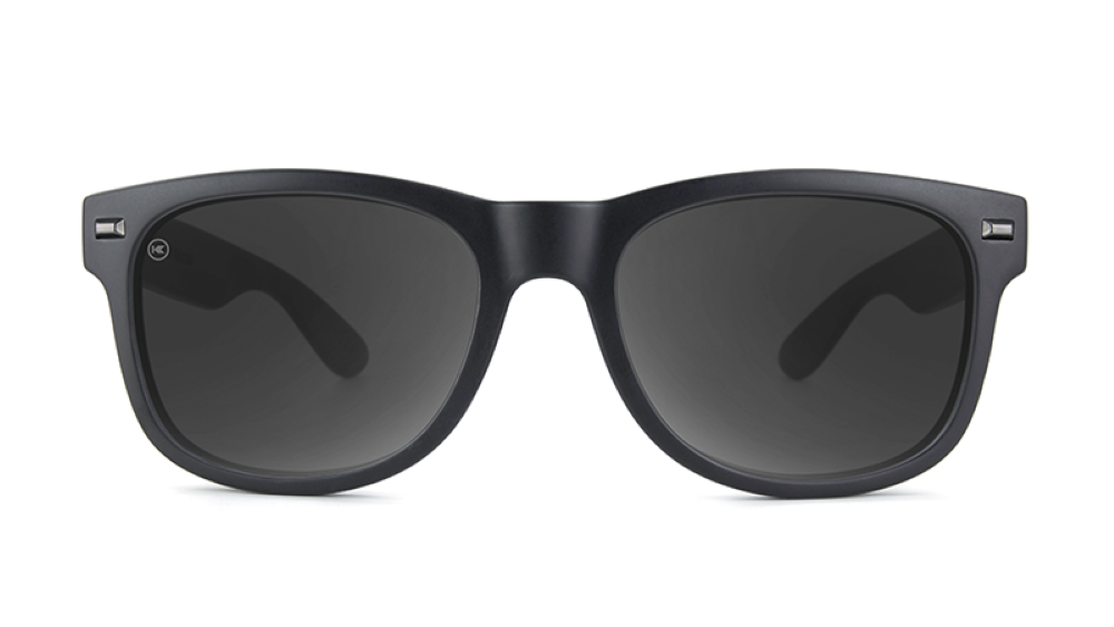 Knockaround Fort Knocks Matte Black Frame Black Smoke Lens Polariz ShopCGX