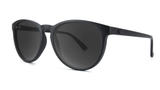 Knockaround Mai Tais Matte Black Frame - Black Smoke Lens - Polarized Sunglasses