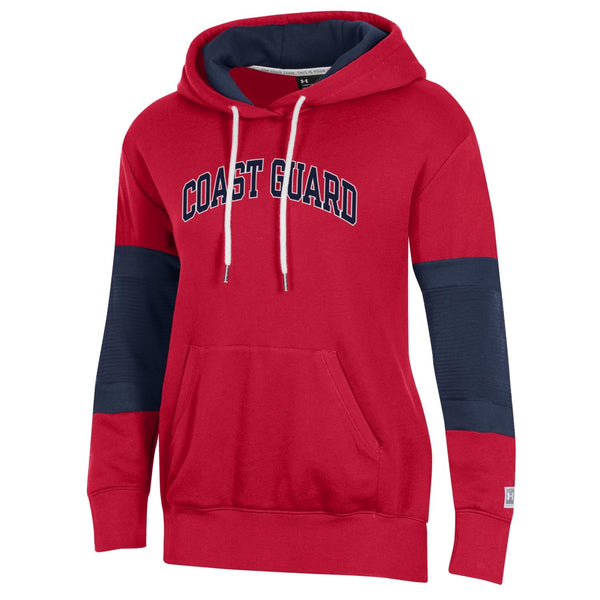 Coast Guard Under Armour Womens Game Day All Day Hoodie Sweatshirt