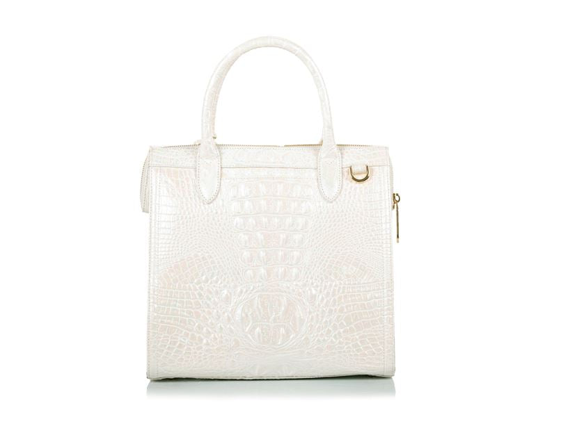 BRAHMIN Caroline Satchel Handbag