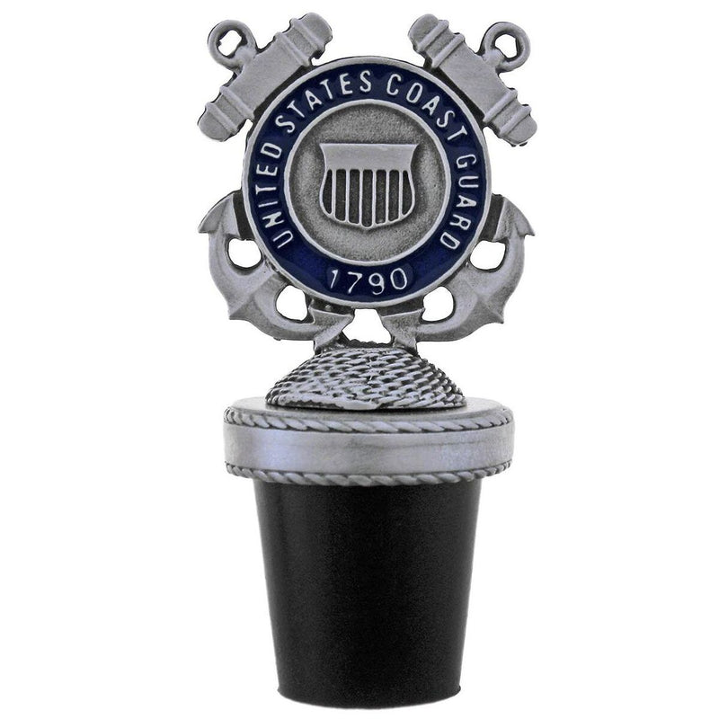 Coast Guard Sparta Pewter Bottle Stopper