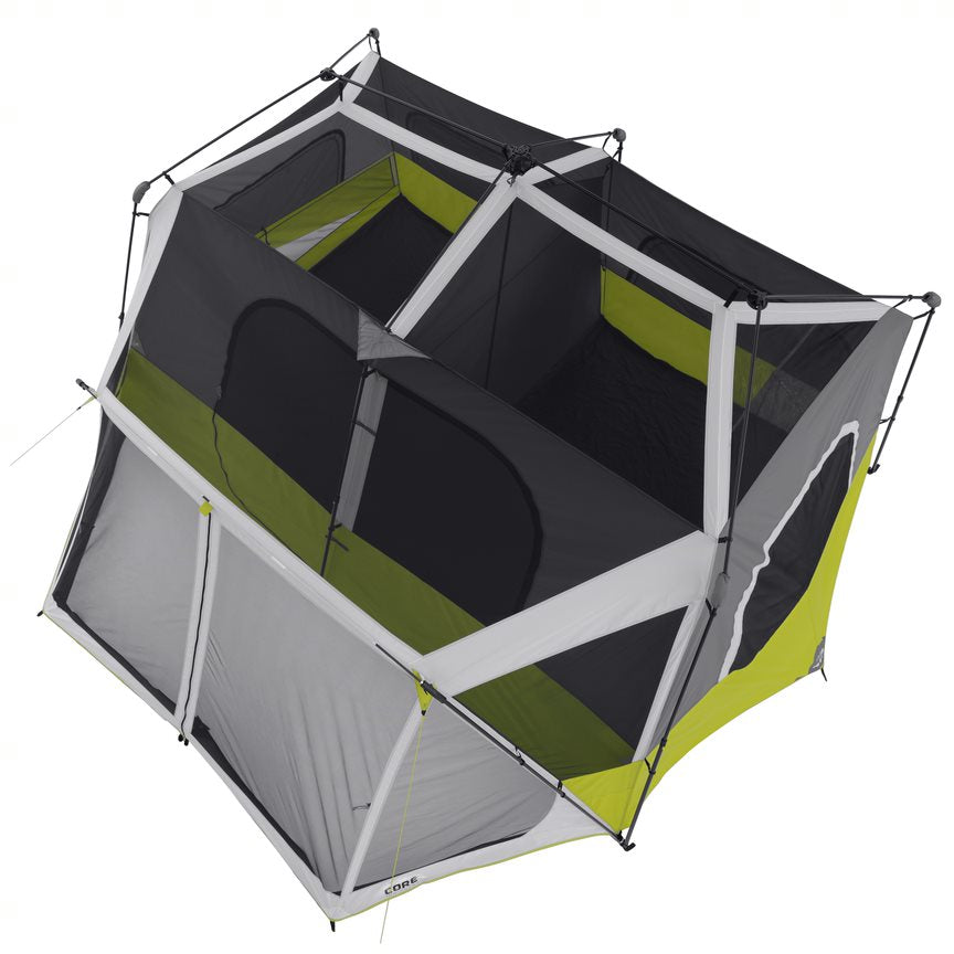 Core 10P Instant Cabin Tent w/ Screen Room