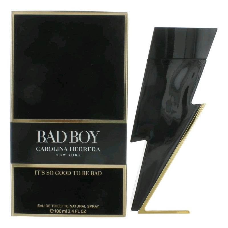 Carolina Herrera Mens Bad Boy Le Parfum Spray - 3.3 oz.