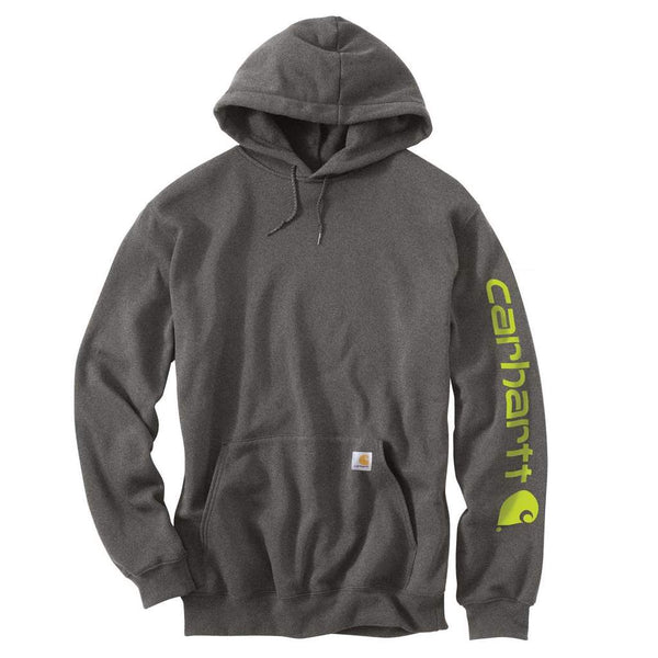 carhartt Signature Sleeve Logo Hoodie Sweatshirt