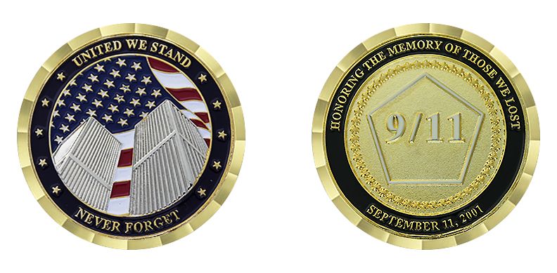 Challenge Coin - 911 United We Stand