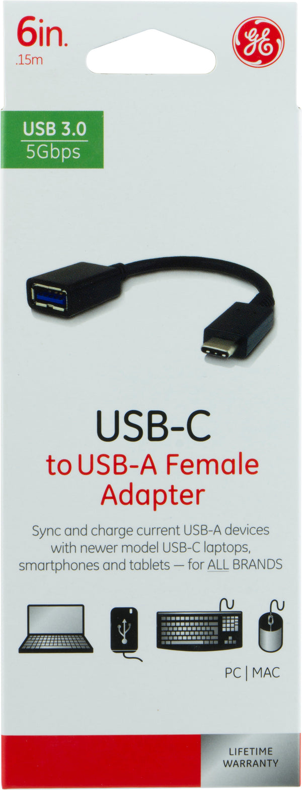 GE USB-C to USB-A Adapter