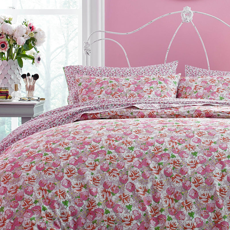 Lady Pepperell Floral Comforter Set - King