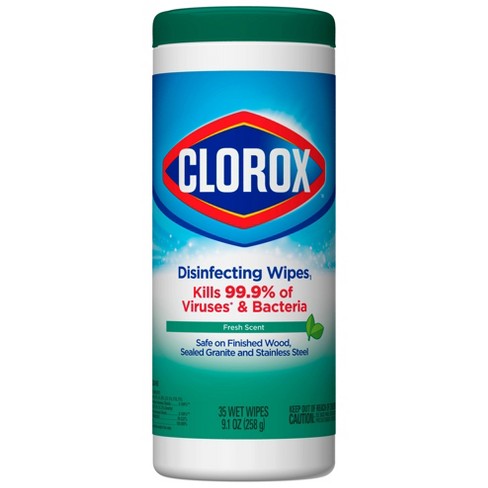 Clorox Disinfecting Wipes Bleach Free Cleaning Wipes - Fresh Scent -  35 Count