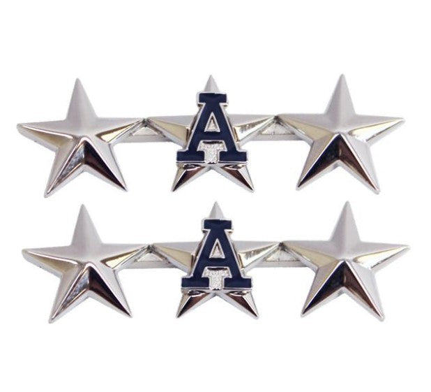 Vanguard CG AUX Collar Dev-NACO 3 Silver Stars/Blue A