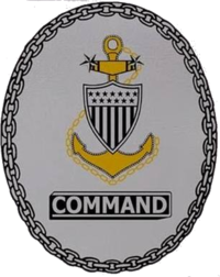 Breast Badge E9 Command - Silver (Mini)