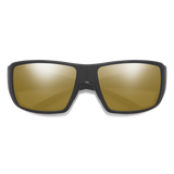 Smith Guide's Choice Matte Black Frame - ChromaPop Glass Polarized Bronze Mirror Lens - Polarized Sunglasses