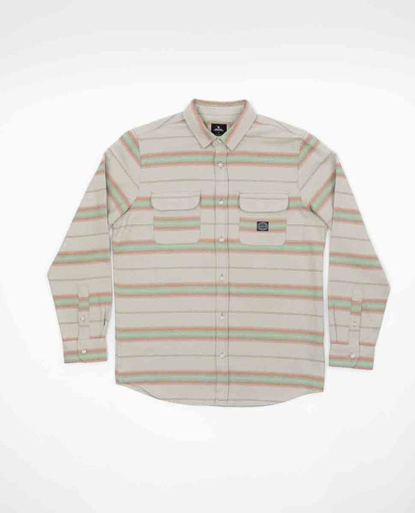 Rip Curl Mens Steamzee Flannel Long Sleeve Shirt