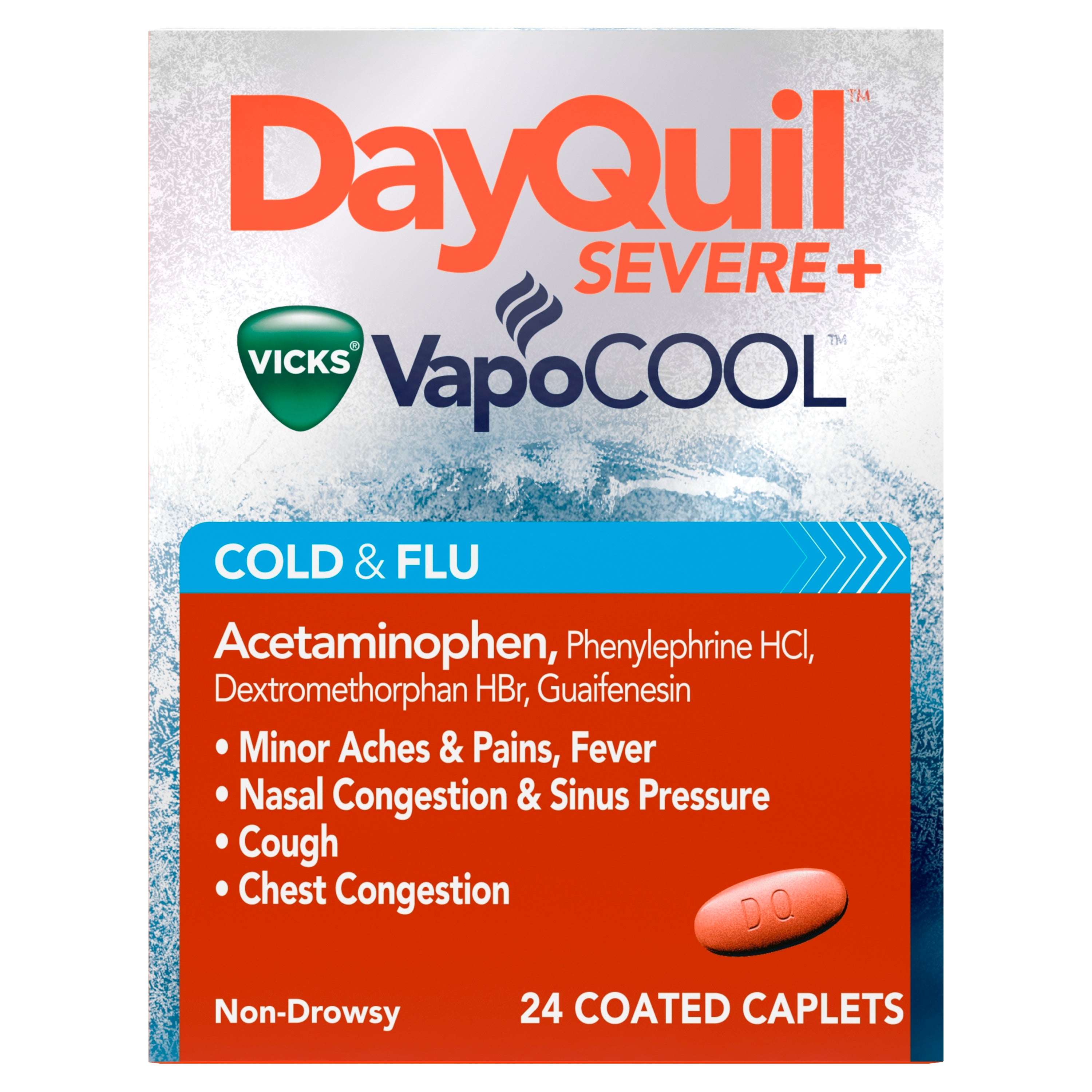 DayQuil Severe with Vicks VapoCOOL - 24 Count