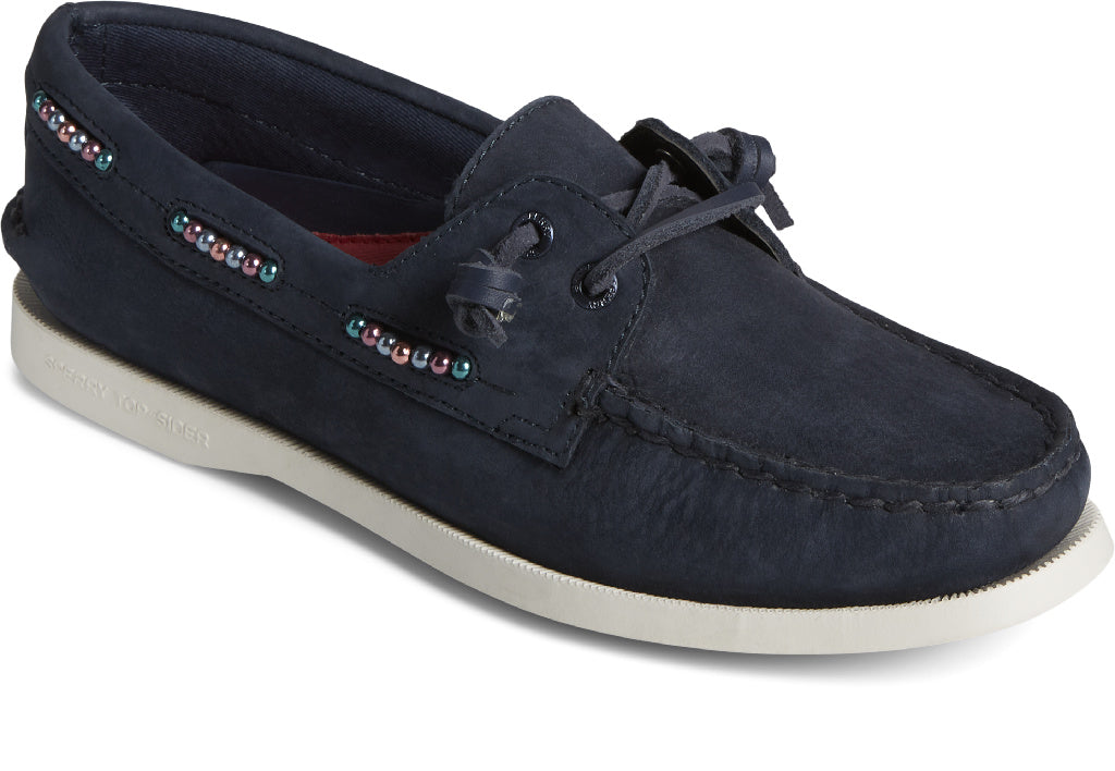 Sperry Womens AO Beads 2-Eye Boat Shoes