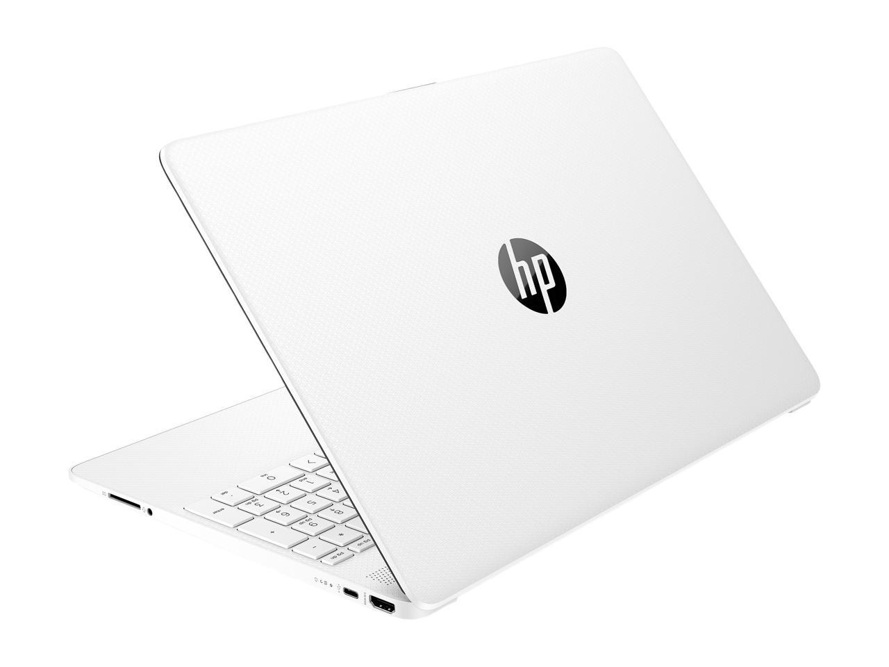 HP 15.6" Laptop - AMD Athlon 4GB RAM 256GB SSD - Snow White