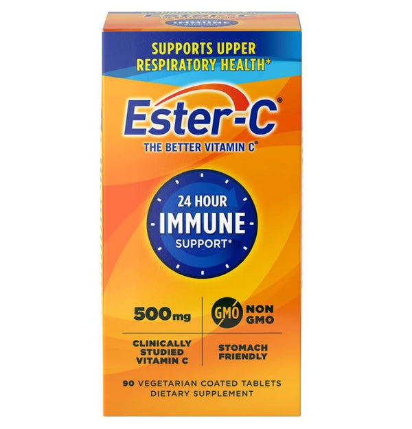 Ester-C 24 Hour Immune Support Coated Tablets - 500mg - 90 Ct.