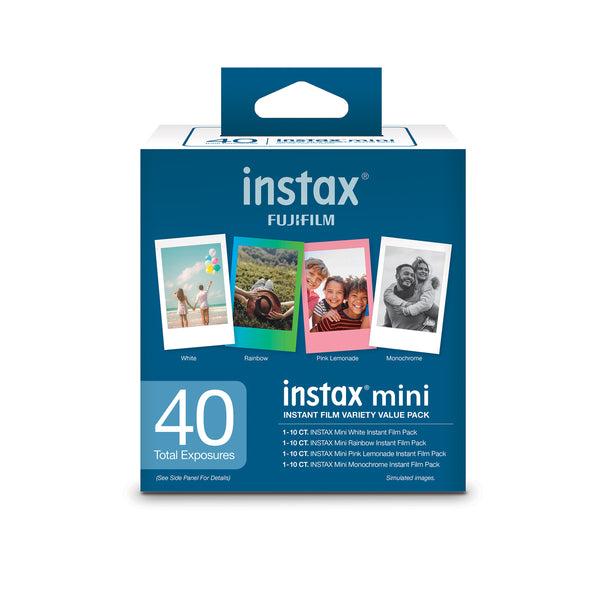 Fujifilm Instax Mini Instant Film Variety Value Pack - 40 Sheets