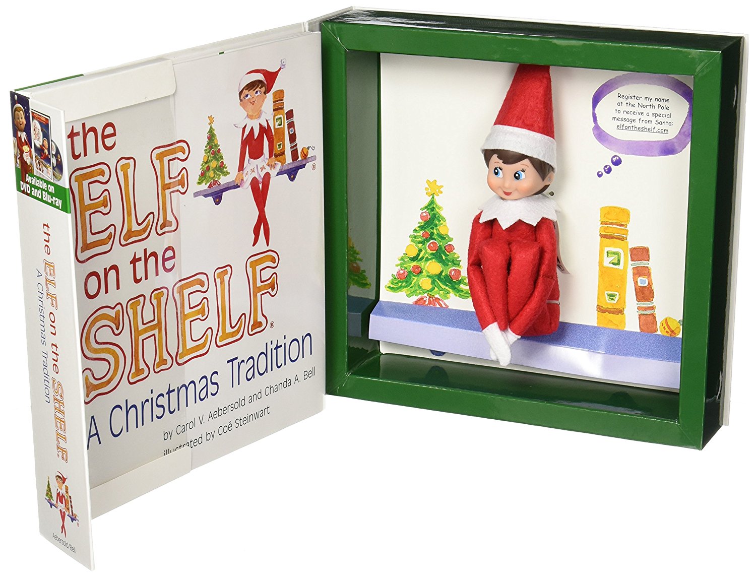 The Elf on the Shelf A Christmas Tradition Book Set - Male