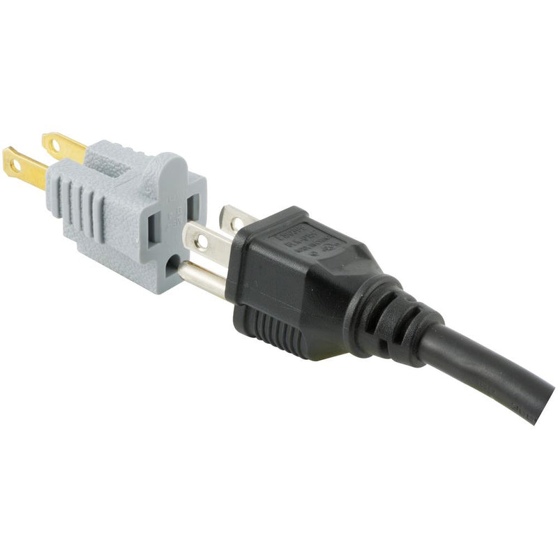 GE 15 Amp 125-Volt Polarized Grounding Plug Adapter