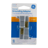 GE 15 Amp 125-Volt Polarized Grounding Plug Adapter
