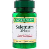 Nature's Bounty Mineral Supplement Natural High Selenium Yeast Tablets - 200mcg - 100 count