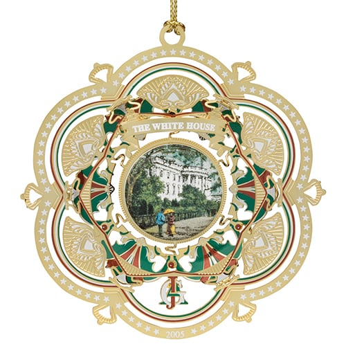 ChemArt White House Collection - 2005 James Garfield Ornament