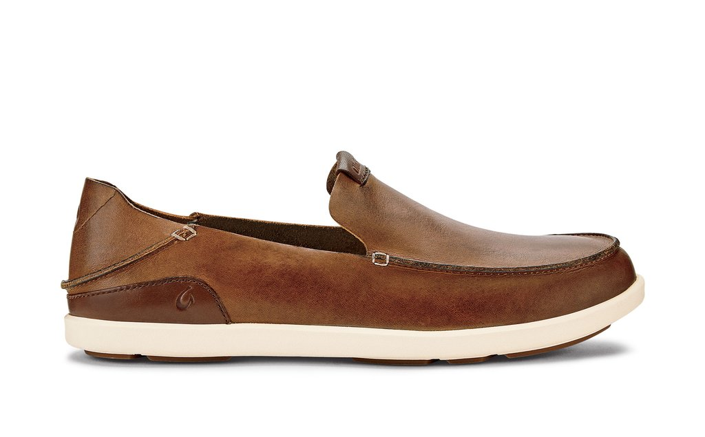 OluKai Mens Nalukai Leather Slip On Shoe – ShopCGX display picture 1