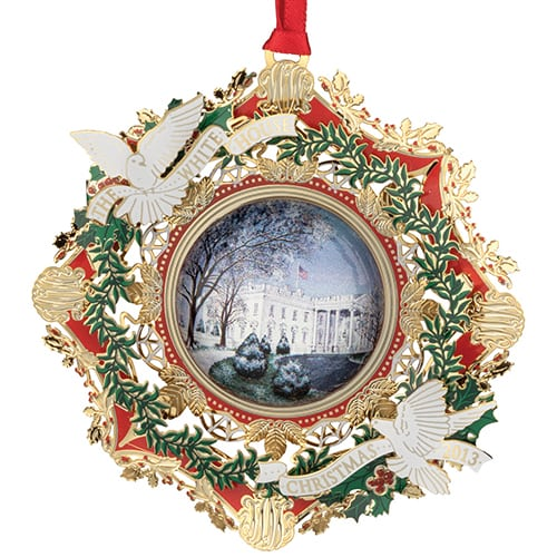 ChemArt White House Collection - 2013 Woodrow Wilson Ornament