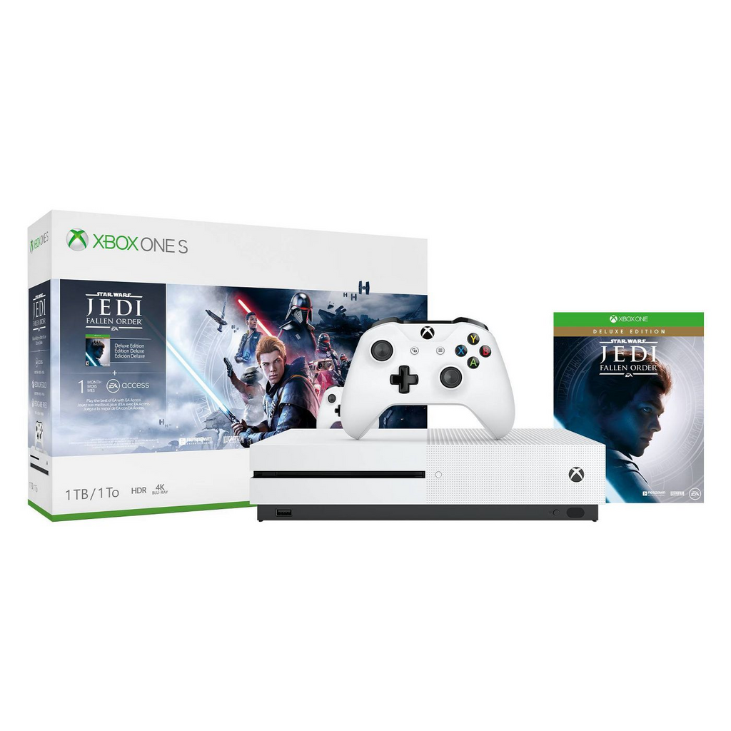 Microsoft Xbox One S 1TB Star Wars Jedi: Fallen Order Bundle