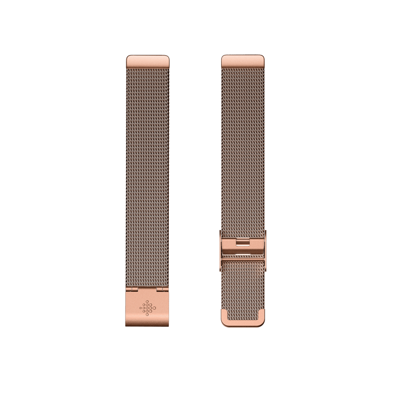 Fitbit Inspire 2 Stainless Steel Mesh - Rose Gold