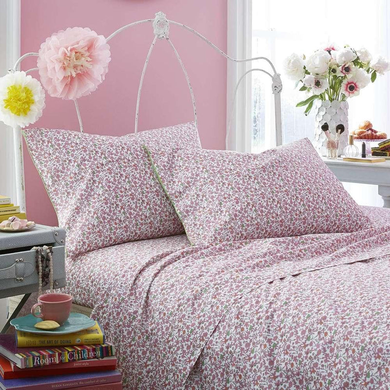 Lady Pepperell Floral Sheet Set - King