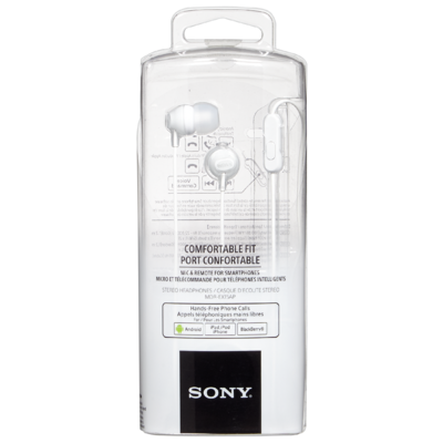 Sony Fashion Color EX Series Earbud Headset with Mic