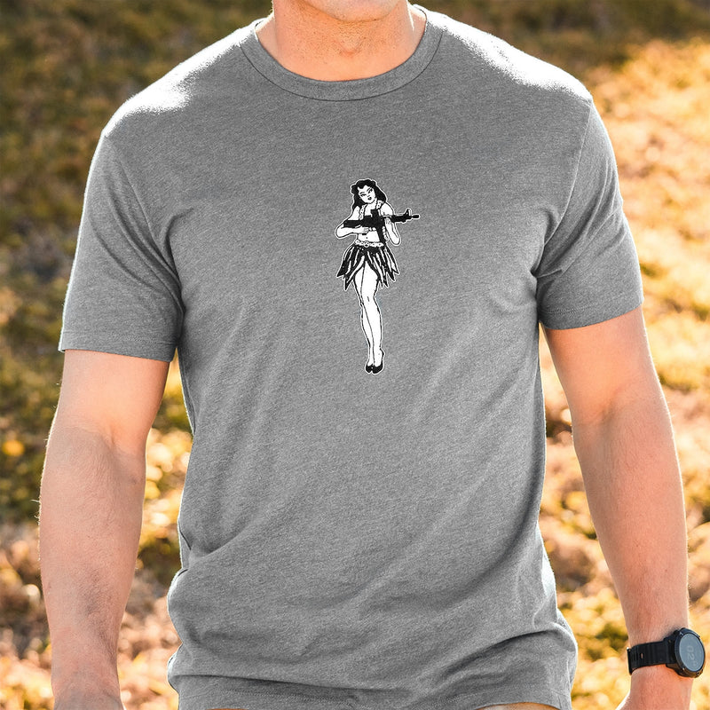 Magpul Mens Hula Girl CVC Short Sleeve T-Shirt - Medium