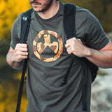 Magpul Mens Raider Camo Icon Cotton Short Sleeve T-Shirt