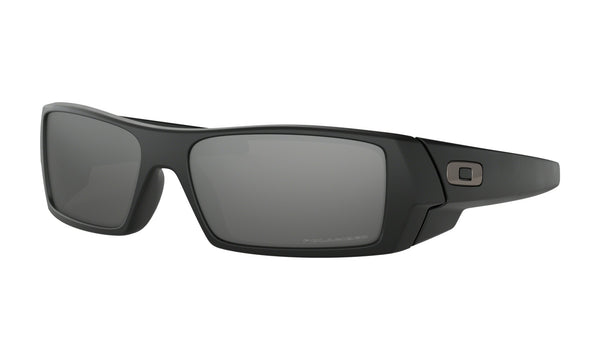 Oakley Mens Gascan Matte Black Frame - Black Iridium Lens - Polarized Sunglasses