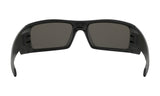 Oakley Mens Gascan Matte Black Frame - Black Iridium Lens - Polarized Sunglasses