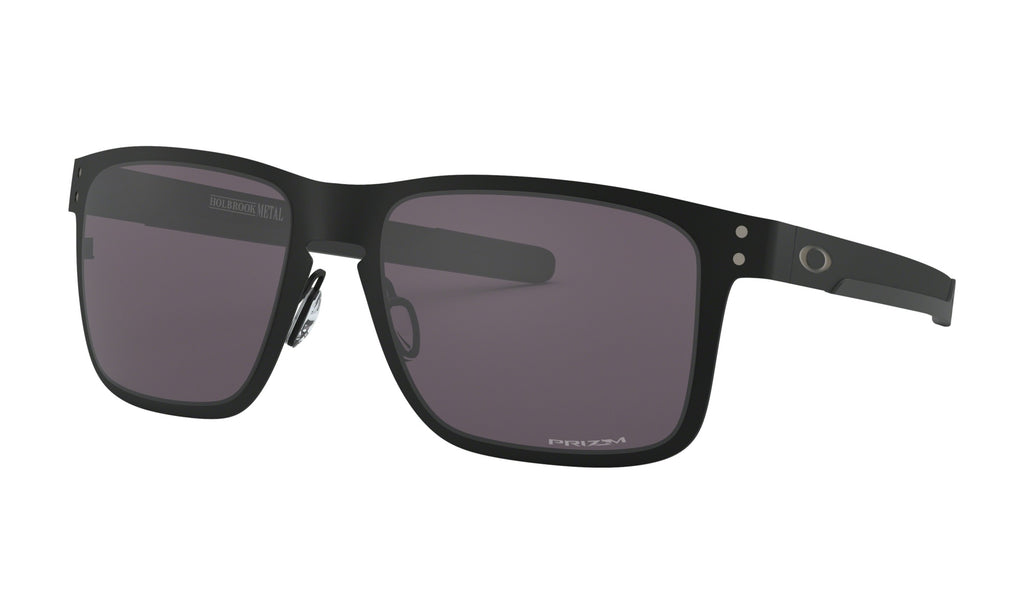 Oakley Mens Holbrook Metal Matte Black Frame - Gray Prizm