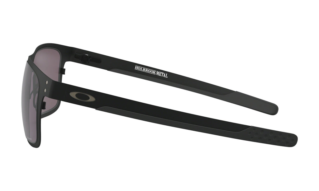 Oakley Mens Holbrook Metal Matte Black Frame - Gray Prizm