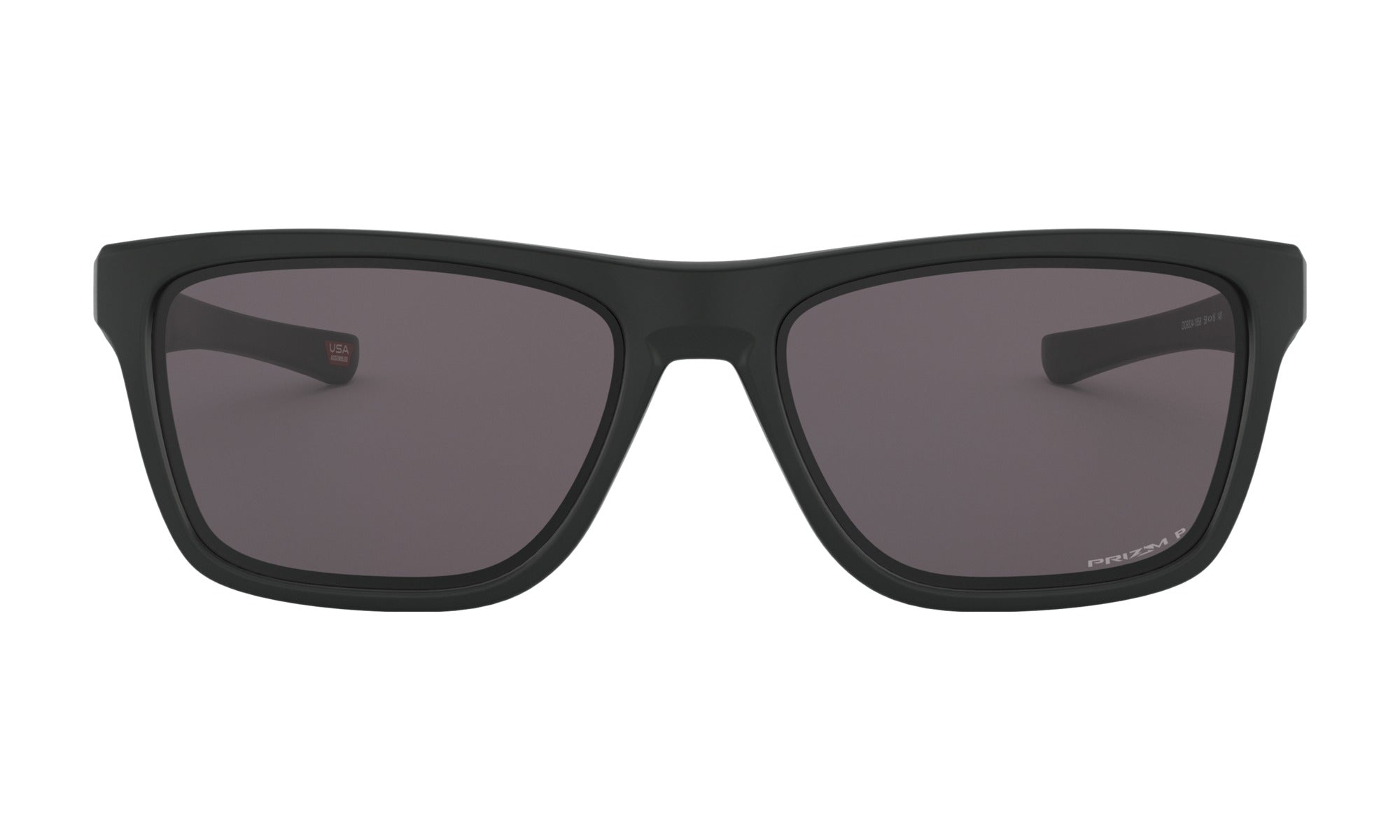 Oakley Standard Issue Mens Holston Matte Black Frame - Prizm Gray Lens - Polarized Sunglasses