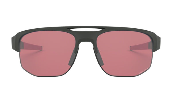 Oakley Mens Mercenary Matte Carbon Frame - Prizm Dark Golf Lens - Non Polarized Sunglasses