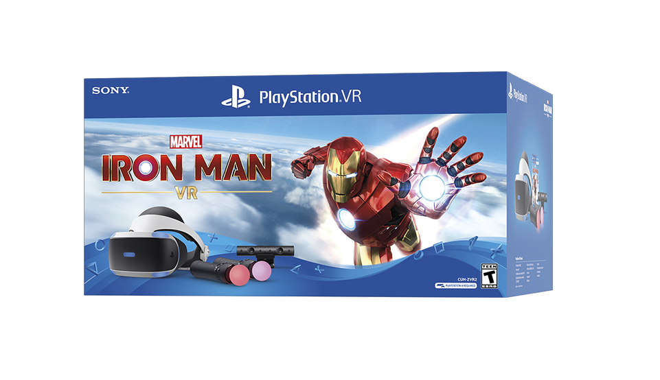 Sony PlayStation VR - Marvel’s Iron Man VR Bundle
