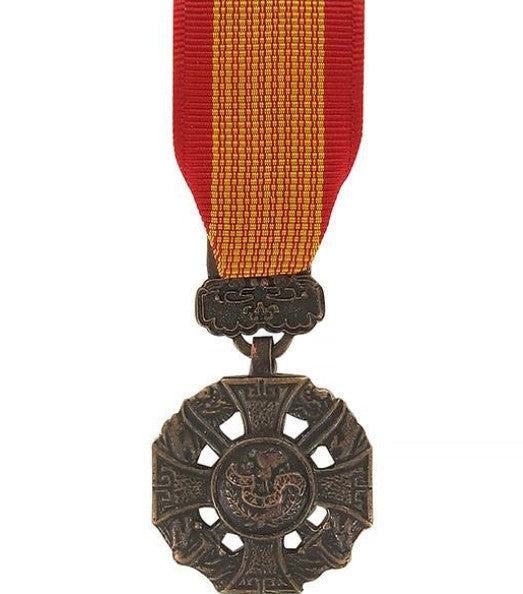 Vanguard Mini Medal RVN Armed Forces Gallantry Cross - No Attachment