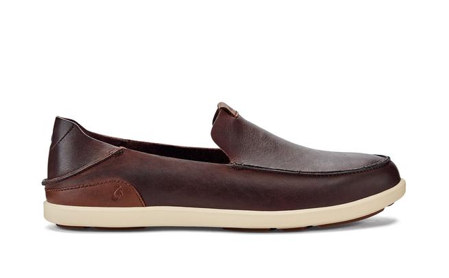 OluKai Mens Nalukai Leather Slip On Shoe – ShopCGX