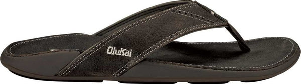 OluKai Mens Nui Leather Beach Sandal