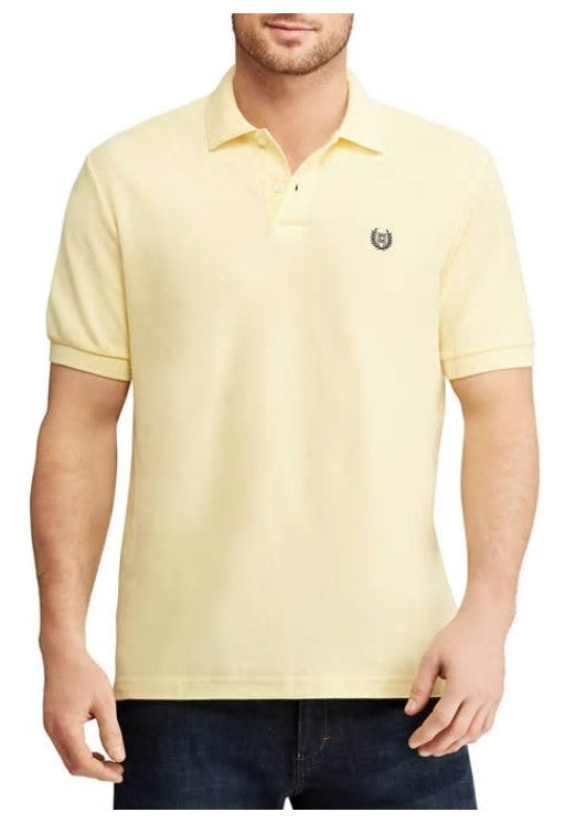 Chaps Mens Pique Everyday Short Sleeve Polo Shirt