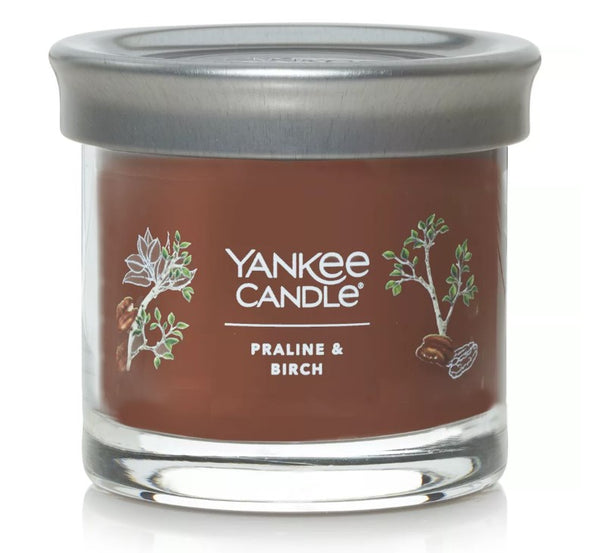 Yankee Candle Signature Small Tumbler Candle - Praline & Birch